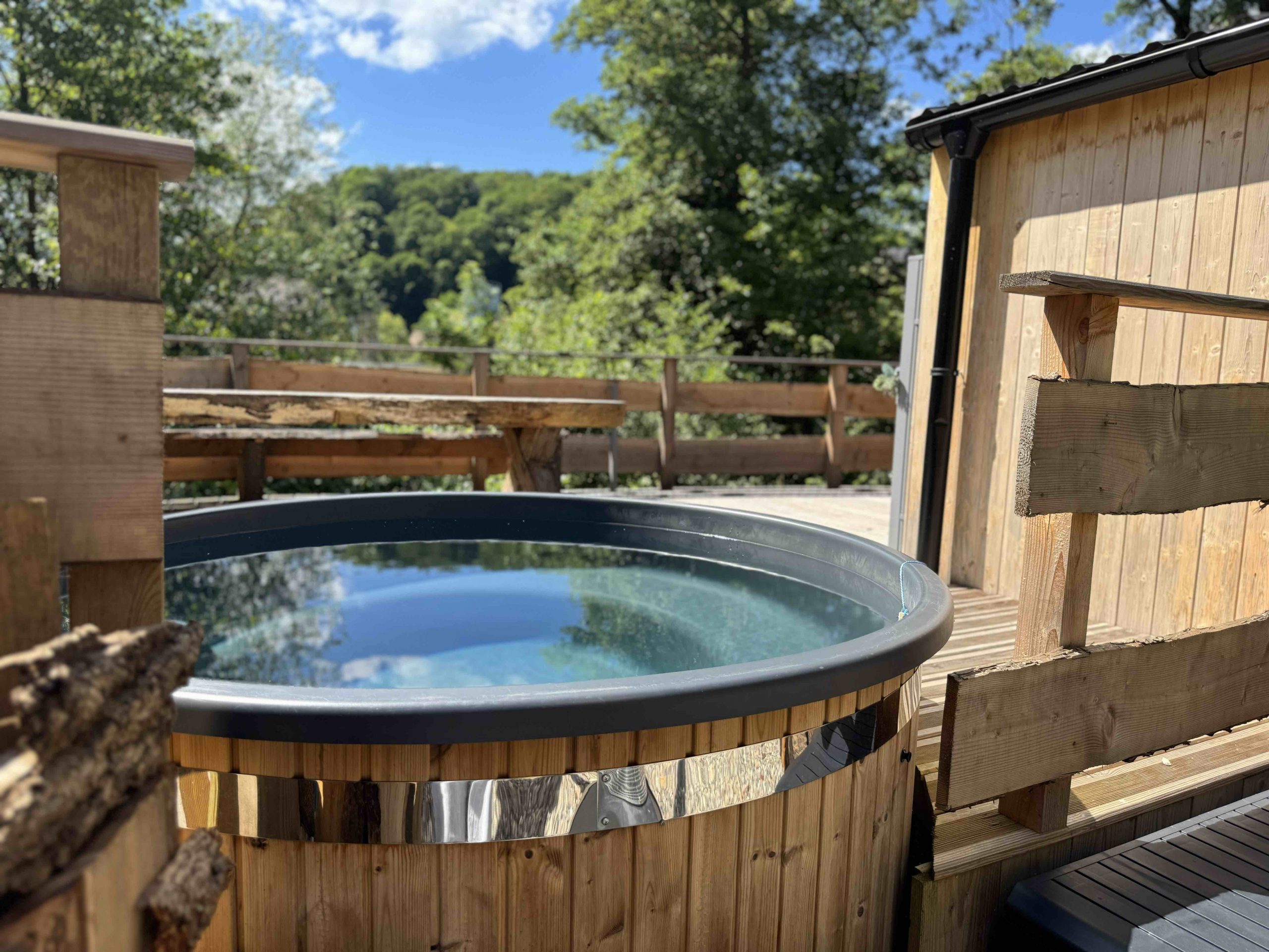 Tiny House Cephee gite insolite Alsace Bain Nordique