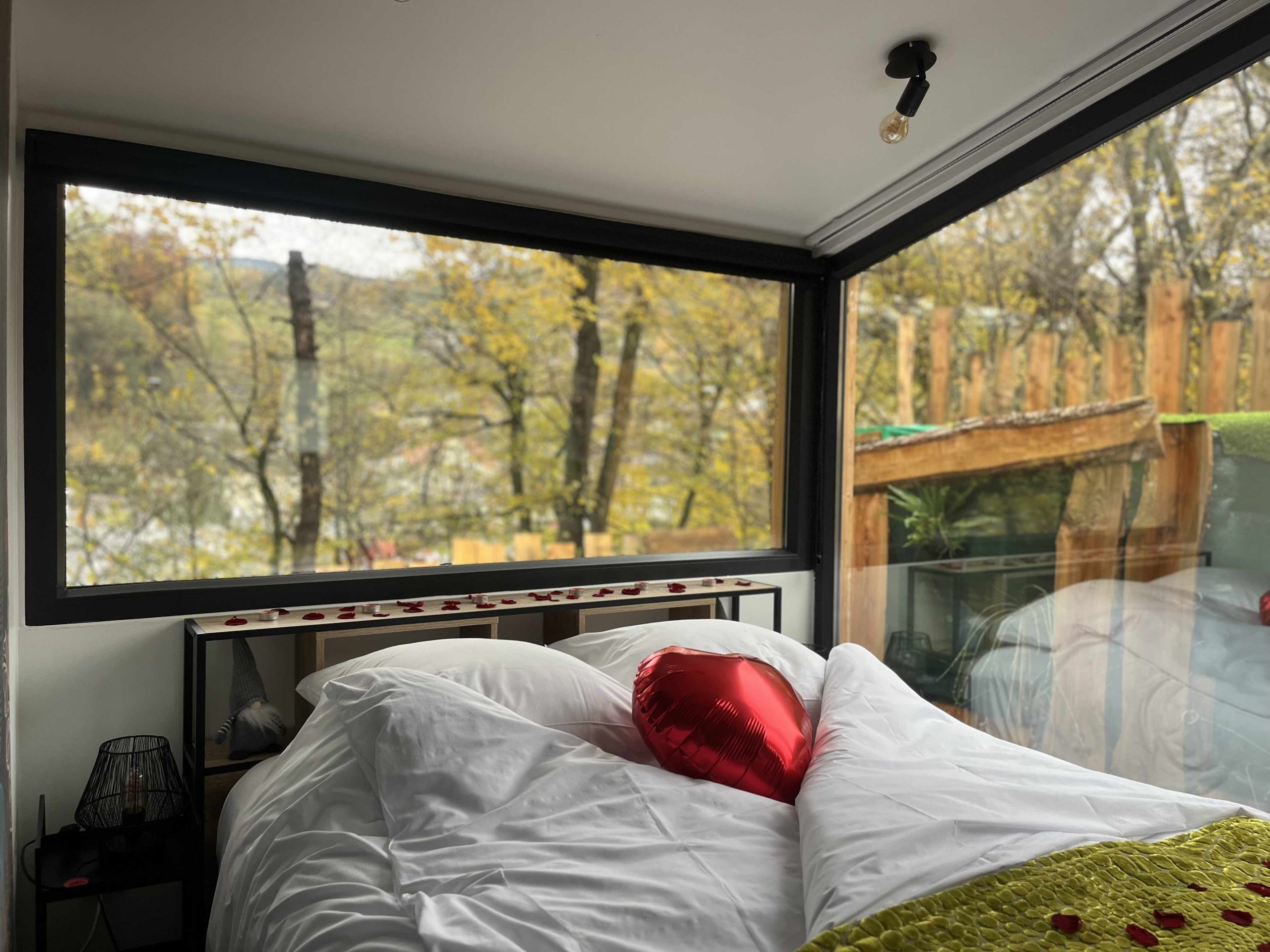 Chambre romantique Cassiopée gite insolite Alsace