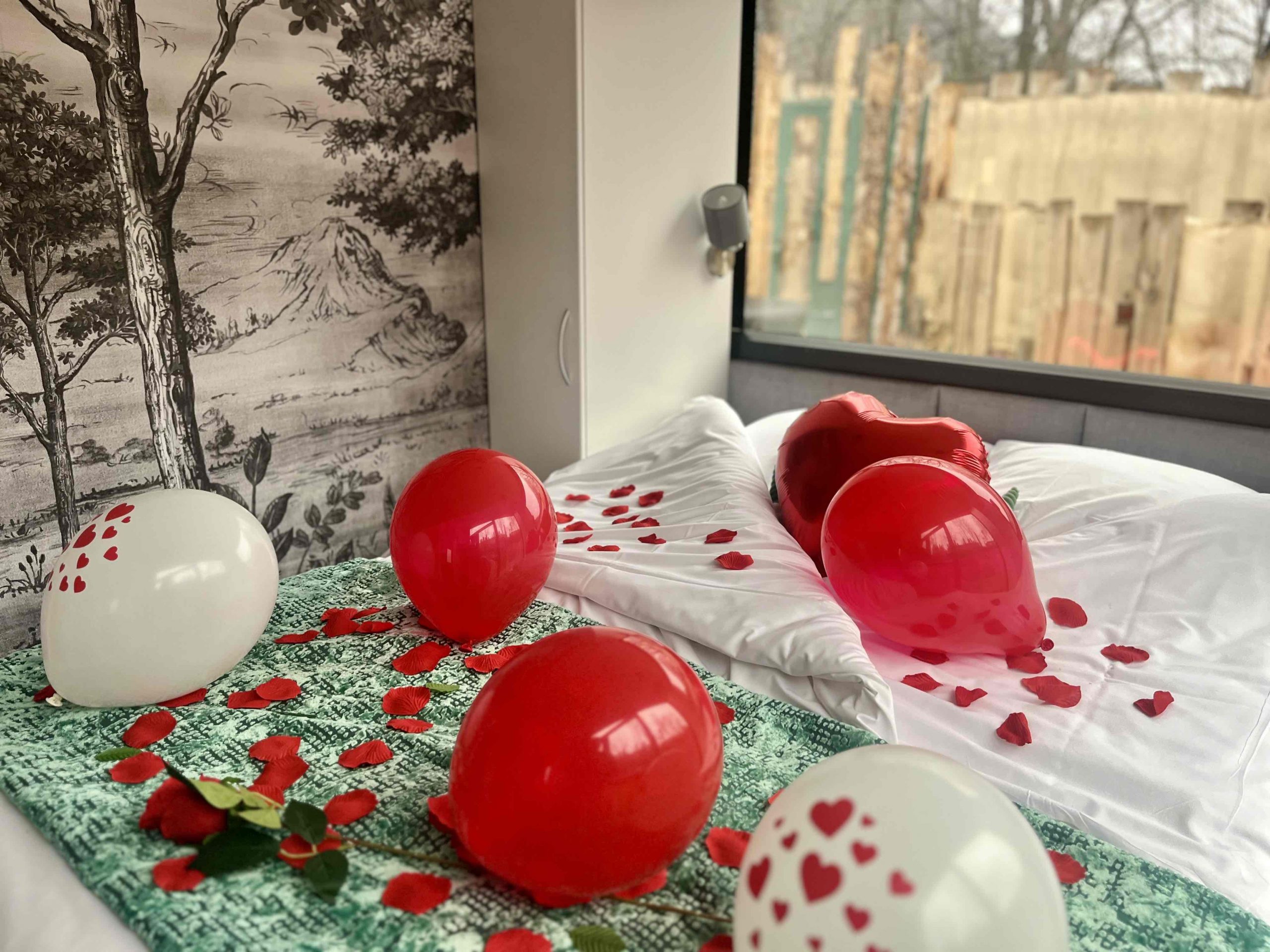 Chambre duo romantique gite insolite Alsace