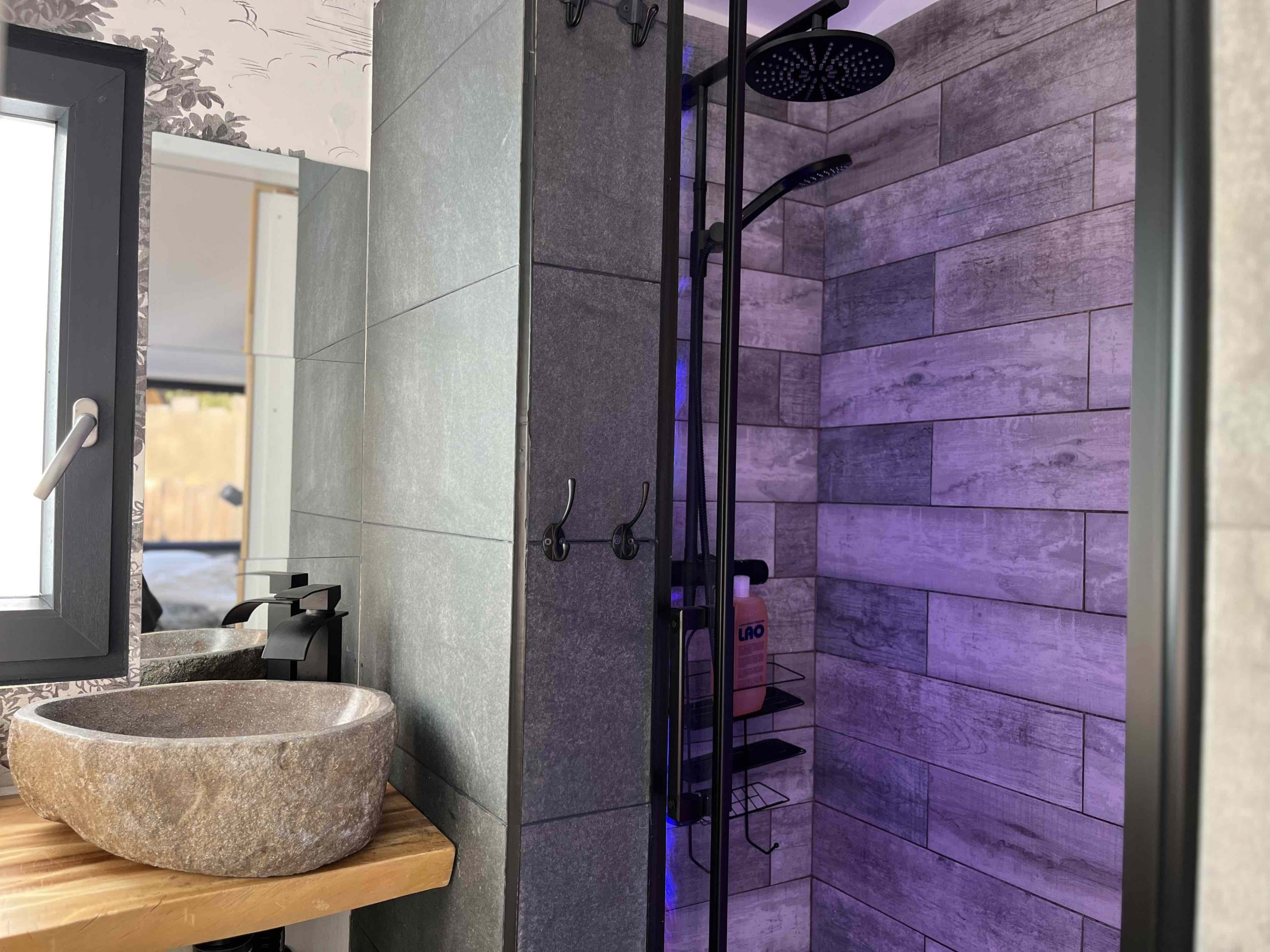 Salle de Bain Gite Insolite Tiny House Alsace