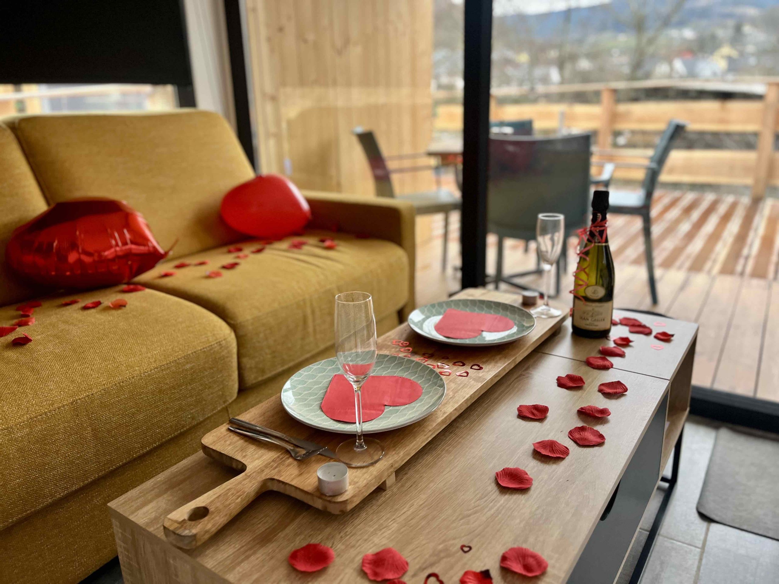 Salon Romantique Gite insolite Alsace